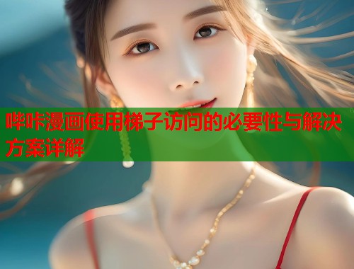 哔咔漫画使用梯子访问的必要性与解决方案详解